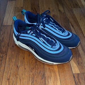 Nike Air Max 97 Navy and Light Blue Sneakers